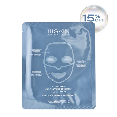 (Online Exclusive) 111SKIN Cryo De-Puffing Facial Mask 5*30 ml.