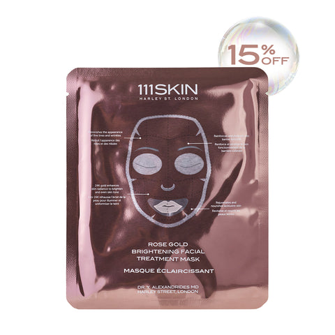 (Online Exclusive) 111SKIN Rose Gold Brightening Facial Treatment Mask 5*30 ml.