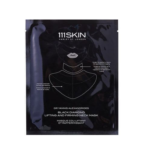 111SKIN - Black Diamond Lifting & Firming Neck Mask 5x43 ml
