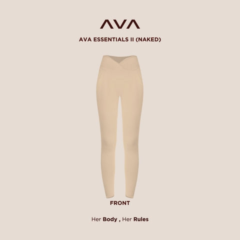 AVA - Essential II (V-Waist) กางเกงออกกำลังกายขายาวเว้าเอว (Naked)