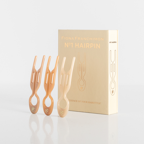 Fiona Franchimon - No. 1 Hairpin Paris Collection - Soft Beige, Satin Sand and Smooth Caramel (3 per box)