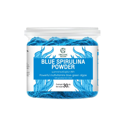 Organic Seeds - Blue Spirulina Powder 30 g.