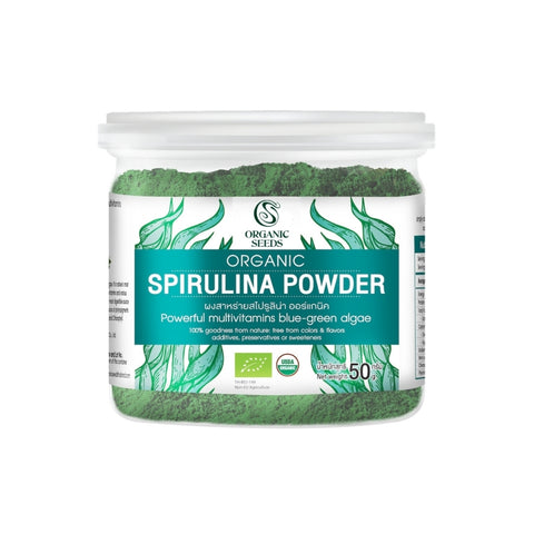 Organic Seeds - Organic Spirulina Powder 50 g.