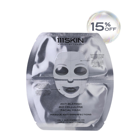 (Online Exclusive) 111 Skin Anti Blemish Bio Cellulose Facial Mask 5*25 ml.
