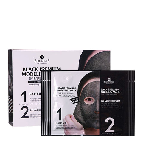 Shangpree - Black Premium Modeling Mask 5 Set